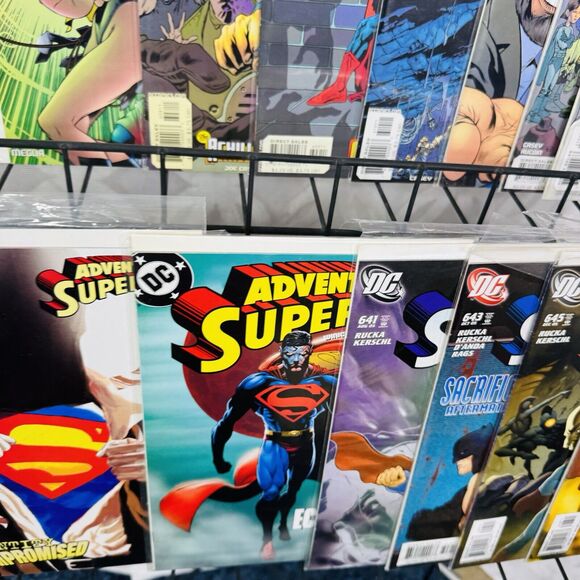 Adventures Of Superman 603-605 608-610 613-615 626 636 639 641 643 645 648 Lot - Picture 5 of 7